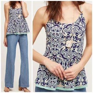 Peplum Anthropologie Racerback Tank